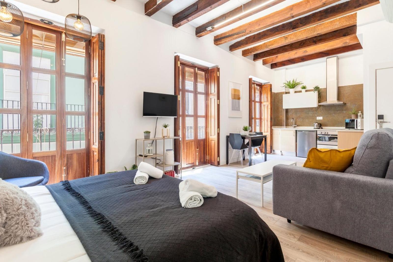 Modern Flat By Mercado Central In Ciutat Vella Valence Extérieur photo